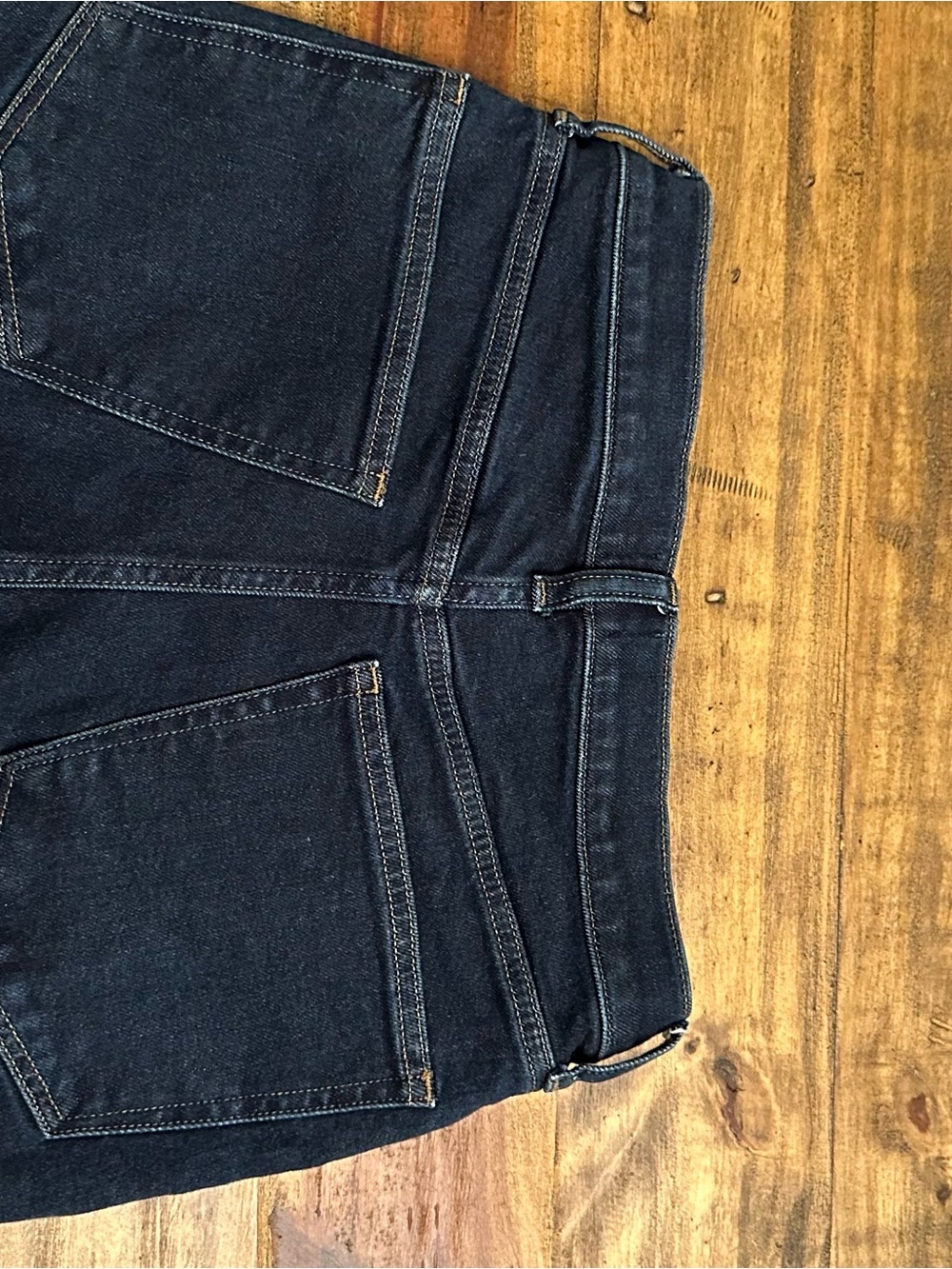 J. Crew Women's Dark Navy Straight Jeans - Picture 2 of 4